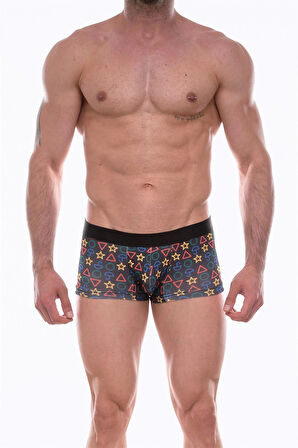 Erkek Desenli Boxer
