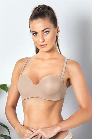 Straplez Lotus Sütyen Cappucino (brf11260)