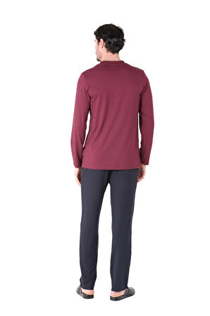D's Damat 221001 Uzun Kol Pijama Takımı