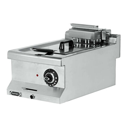 Empero EMP.6FE010 Elektrikli Fritöz-10 Litre Yağ Kapasiteli-Tahliyeli