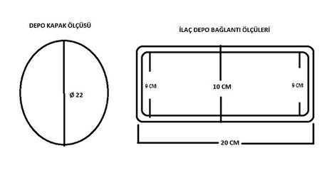 Palmera İlaç Deposu PA076-3WF-2,6 14 LT