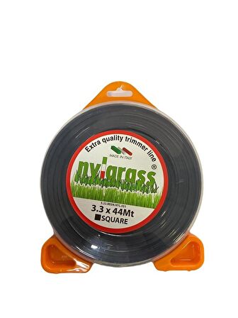 Nylgrass Motorlu Tırpan Misinası 3.3 mm Kare 44 Mt