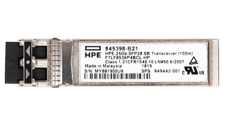 HPE FTLF8536P4BCL-HP 25GbE 850nm Multimode Fiber LC Duplex SR Optik Transceiver SFP Modül
