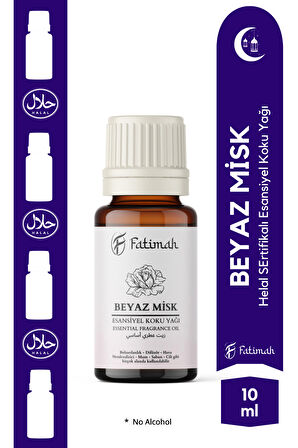 Beyaz Misk Esansiyel Koku Yağı Buhurdanlık Yağı Uçucu Yağ Difüzör Yağı Esans Ortam Kokusu Aroma Yağı