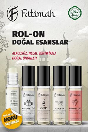 Mekke Kokusu Doğal Esans Alkolsüz Esans Esansiyel yağ Roll On Esans Natural Essence 10ml