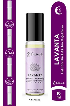 Lavanta Kokusu Doğal Esans Alkolsüz Esans Esansiyel Yağ Roll On Esans Natural Essence 10ml