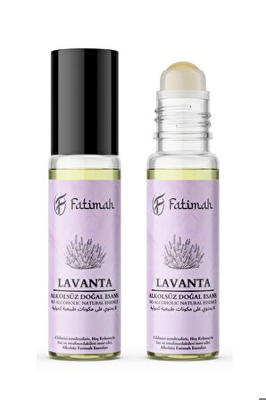 Lavanta Kokusu Doğal Esans Alkolsüz Esans Esansiyel Yağ Roll On Esans Natural Essence 10ml