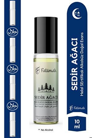 Sedir Ağacı Kokusu Doğal Esans Alkolsüz Esans Esansiyel Yağ Roll On Esans Natural Essence 10ml