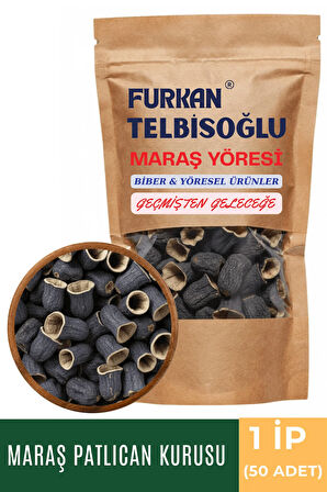 Maraş Patlıcan Kurusu 1 İP 50 ADET