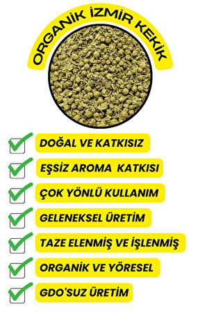 Organik İzmir Kekik 1000GR