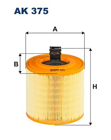 Filtron AK375 Hava Filtresi Astra K 1.0 Turbo 15-1.4 B16 15-1.6 CDTI 15- 13367308