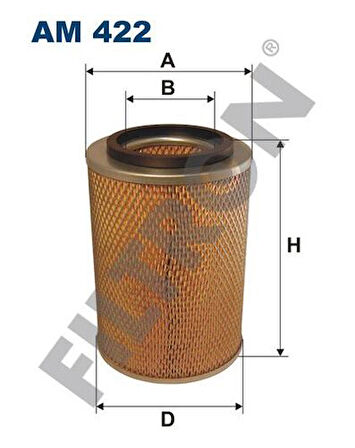 Filtron AM422 Hava Filtresi Vag 044129620A