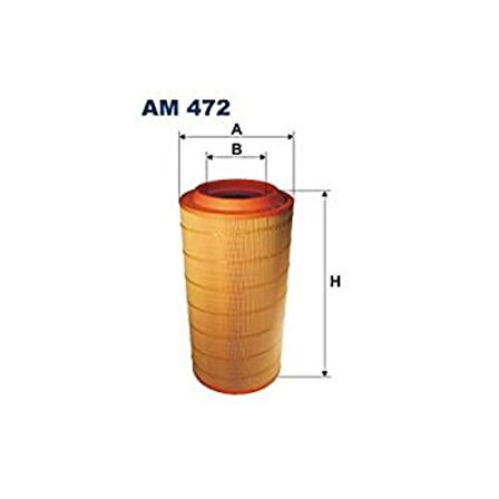 Filtron AM472 Hava Filtresi Uzun Tip Yeni Model M-Benz 1840 Axor 0040943504