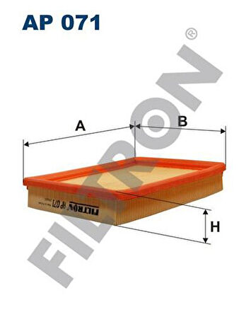 Filtron AP071 Hava Filtresi Combo B 93-02 Tigra A 93-02 Corsa B 93-02 93-02 Benzinli 5834037