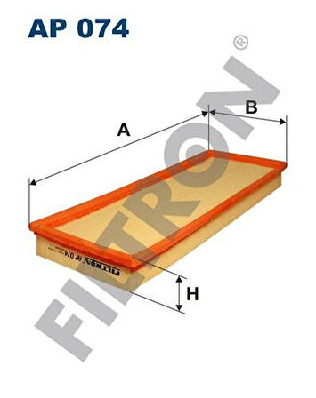 Filtron AP074 Hava Filtresi Mondeo I 93-96 Mondeo II 96-00 96-00 1.6 16V 93BB9601AB