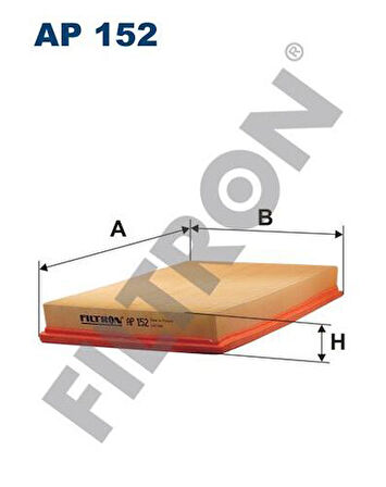 Filtron AP152 Hava Filtresi Vectra B X16XEL Z16Xe X18Xe X18Xe1 Z18Xe X20XEV X25Xe 96-01 835615