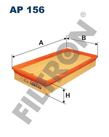 Fıltron Ap156 Hava Filtresi Ford Ka 1.0 1.3 02>00