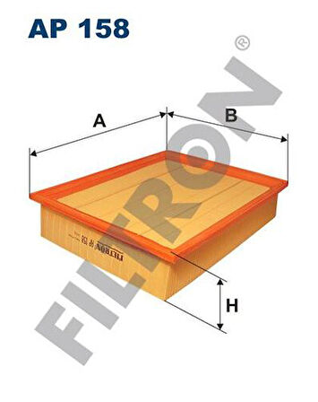 Filtron AP158 Hava Filtresi V-Class 638 2 Vito 638 96-02 6380900051