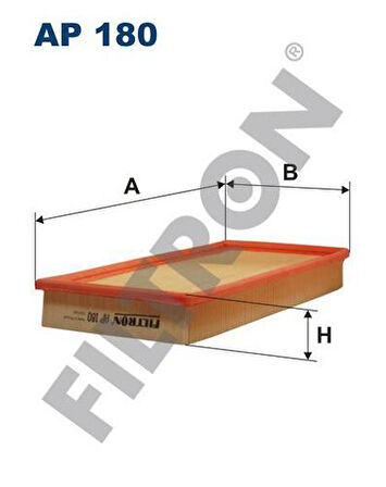 Filtron AP180 Hava Filtresi Mitsubishi Carisma 1.6 1.8 1996 2006 Volvo S40 1999 2003 MR127077