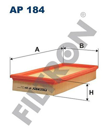 Filtron AP184 Hava Filtresi Avensis 1.6 1.8 2.0 1997 2001 1780102040