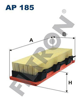 Filtron AP185 Hava Filtresi Clio II Kangoo Thalia 1.9 97- 7701044101