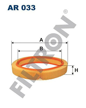 Filtron AR033 Hava Filtresi W201 82-93 W123 80-85 C124 87-91 20943104