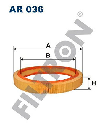 Filtron AR036 Hava Filtresi 190 W201 85-93 C124 87-92 S124 85-92 W124 85-92 003.094.58.04