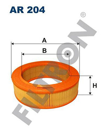 Filtron AR204 Hava Filtresi W123 79-85 S123 79-85 T1 Bus 601 89-96 Dizel 001.094.05.04