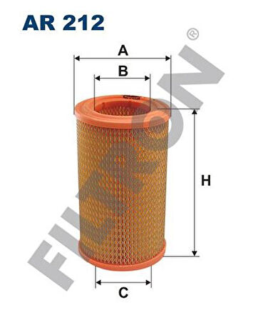 Fıltron Ar212 Hava Filtresi Ac Delco
