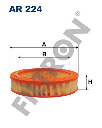 Filtron AR224 Hava Filtresi Ford Transit 77 2.4D 63Hp 11 77-10 86 712F9601BA