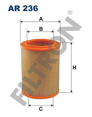 Filtron AR236 Hava Filtresi Renault 11 7701348115