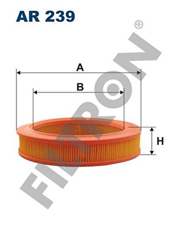 Fıltron Ar239 Hava Filtresi Nıssan Sunny 1.3 60Hp 03 82-09 87