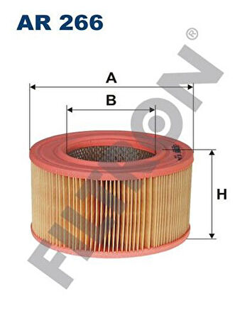 Filtron AR266 Hava Filtresi Saab 900 II 2.0 Turbo 16 180Hp 01 93-06 94 25129620