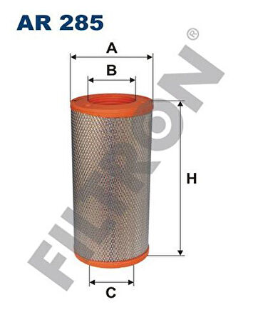 Filtron AR285 Hava Filtresi Diş Daily III IV 99-11 New Holland Massey Ferguson Landını John Deere Case Deutz İç Hp2510 1903669