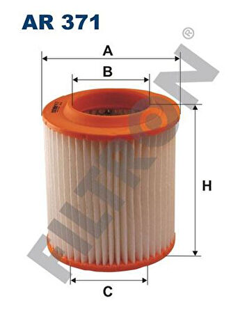 Filtron AR371 Hava Filtresi Audi A8 2.8 FSI-3.0-3.2 FSI-3.7-4.0-4.2 03 4E0129620C