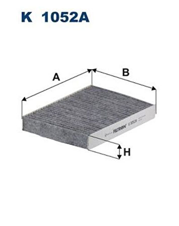 Filtron K1052A Aktif Karbonlu Polen Filtresi Logan Kubistar Clio II Kangoo Megane I Thalia 7711228912