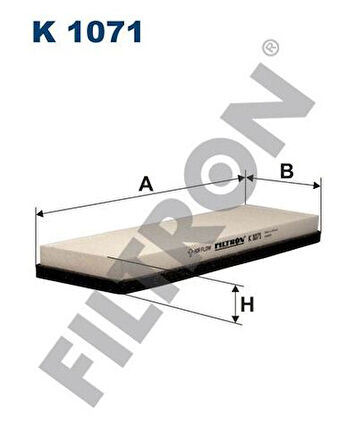 Filtron K1071 Polen Filtresi P306 93- 0024.42