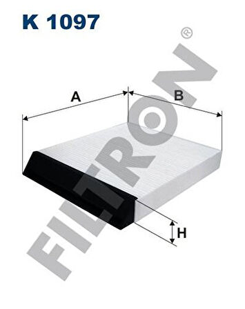Filtron K1097 Polen Filtresi Scenic II Scenic RX4 99-03 Klimalı 7701047513