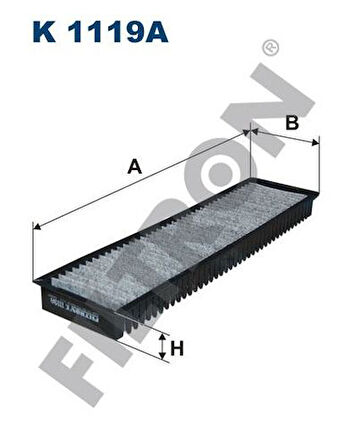 Filtron K1119A Polen Filtresi Mini R50 R52 R53 Karbonlu 64311496711