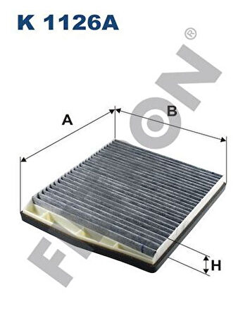 Filtron K1126A Polen Filtresi C70 S60 S70 S80 V70 XC70 XC70 00- 30676413