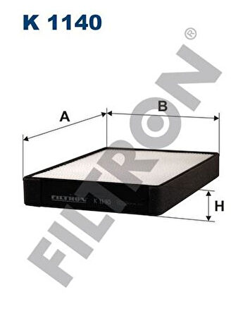 Filtron K1140 Polen Filtresi Santa Fe 01 04 Sorento 02 06 Sonata 98 01 Xg 99 02 9761938000