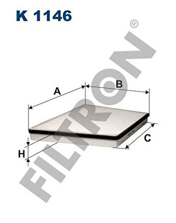 Filtron K1146 Polen Filtresi C219 04-10 W211 02-08 S211 03-08 2118300218