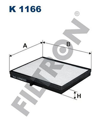 Filtron K1166 Polen Filtresi Lacetti 04-Nubira 03- 96554378