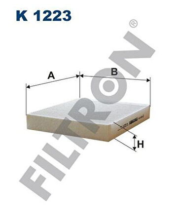 Filtron K1223 Polen Filtresi Insignia Astra J Meriva B Mokka Aveo T300 Cruze Trax 1808524