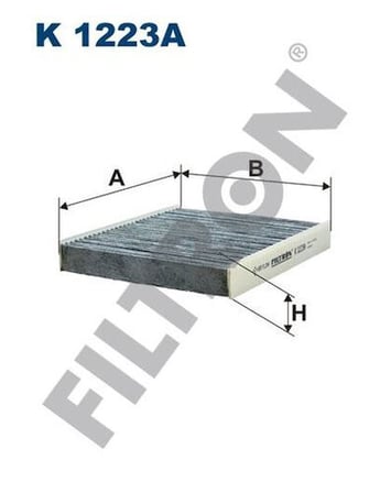 Fıltron K1223A Polen Filtresi Astra Classic 99>02 J 09>12 Insıgnıa 09>12 Zafıra C 11> Merıva B 10> Cascada 13> Mokka 12> Aveo 11> Cruze 09>12 Tra13> 9-5 10> Karbonlu