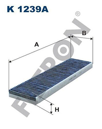 Filtron K1239A Polen Filtresi Mini R50 R52 R53 64319127516