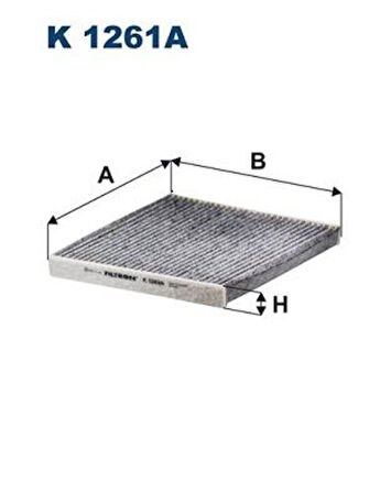 Filtron K1261A Polen Filtresi Ducato III Boxer III Jumper III 06-Karbonlu 1615646880