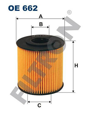 Filtron OE662 Yağ Filtresi Volvo C70 S40 S60 S70 S80 V40 V70 XC70 Xc89 1275810