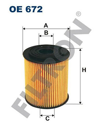 Filtron OE672 Yağ Filtresi Mini R50 R53 Jeep Renegade Suv 14-Fiat Egea 14- 11427509208