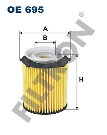 Filtron OE695 Yağ Filtresi W204 08-14 W205 14-W176 12-18 W177 18-W246 11-18 W212 13-16 W213 16- 2701800109